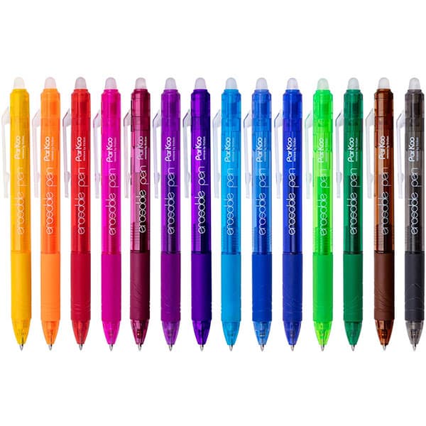 ParKoo Retractable Erasable Gel -Pens
