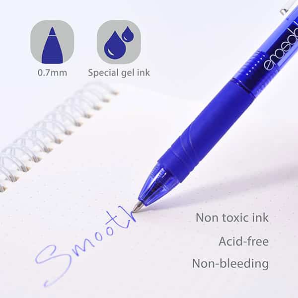 ParKoo Retractable Erasable Gel -Pens