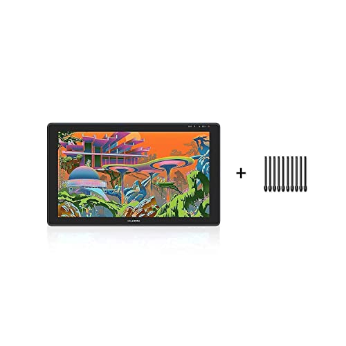 2020 HUION KAMVAS 22 Plus Graphics Drawing Tablet with Full-Laminated QD LCD Screen image