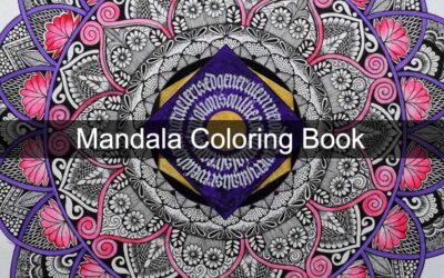 Mandala Colouring Book UK