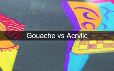 Gouache vs Acrylic UK