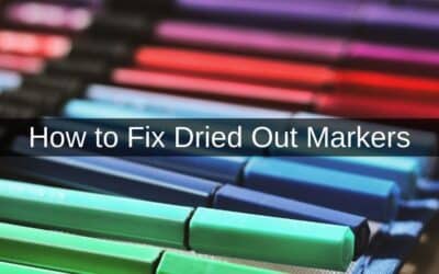 How to Fix Dried Out Markers
