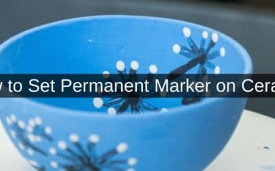 How to Set Permanent Marker on Ceramic