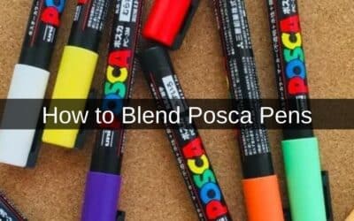 How to Blend Posca Pens